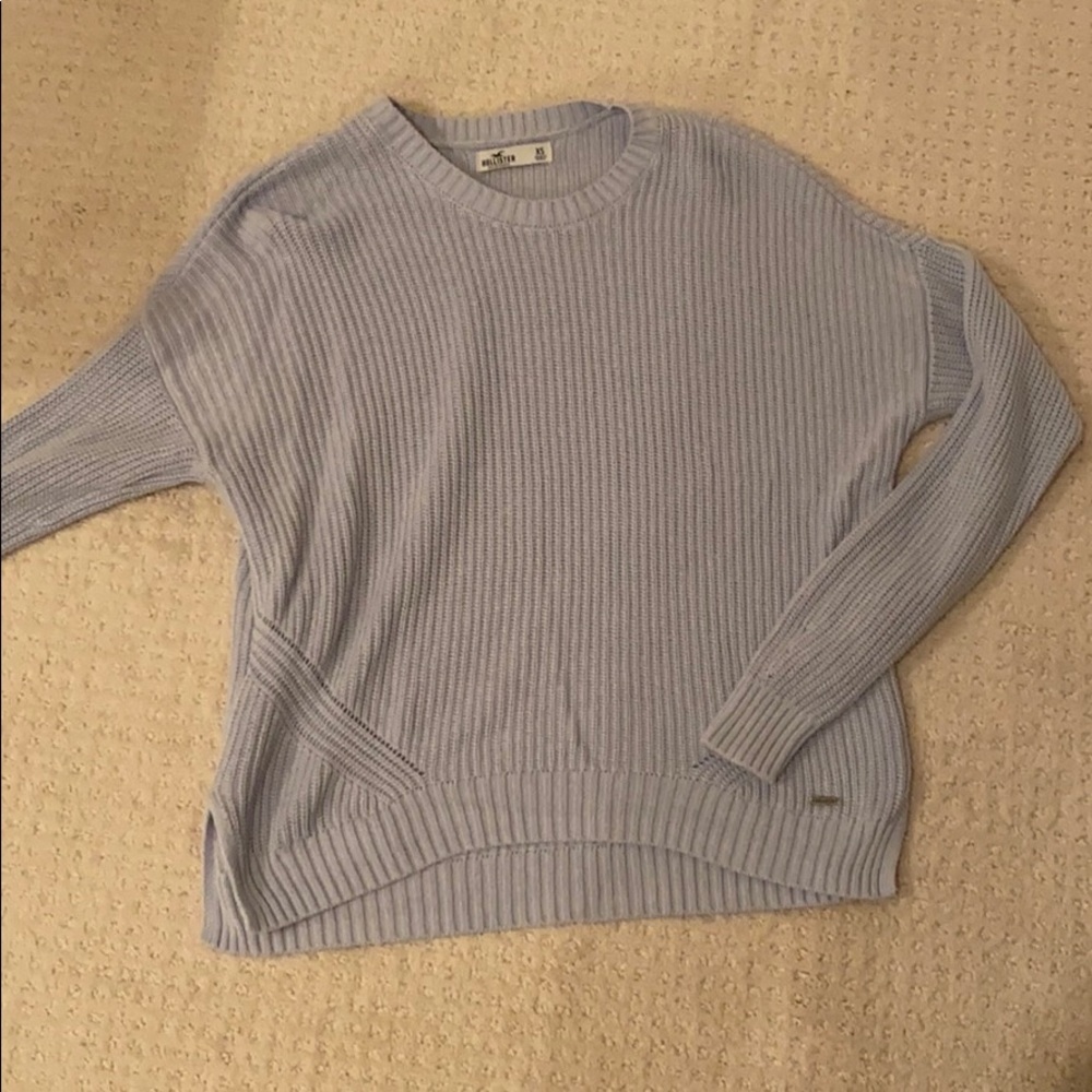 Blue Hollister Sweater